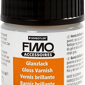 vernis gloss satiné pour polymère fimo 35ml